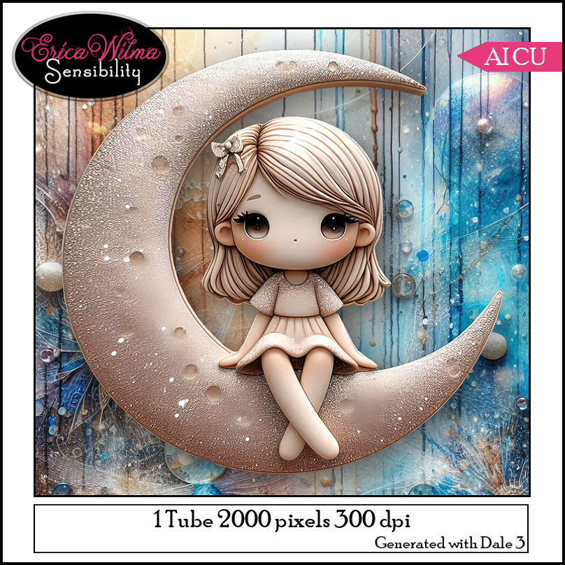 (image for) EW AI Moon Girl 01 2024